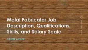 metal fabrication annual salary|metal fabricator duties.